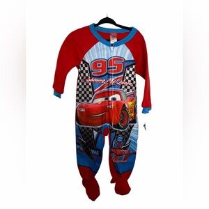 Disney Pixar Cars Lightning McQueen Fleece Sleeper – Size 2T – NWT